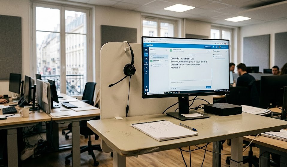 assistant IA doctolib avis