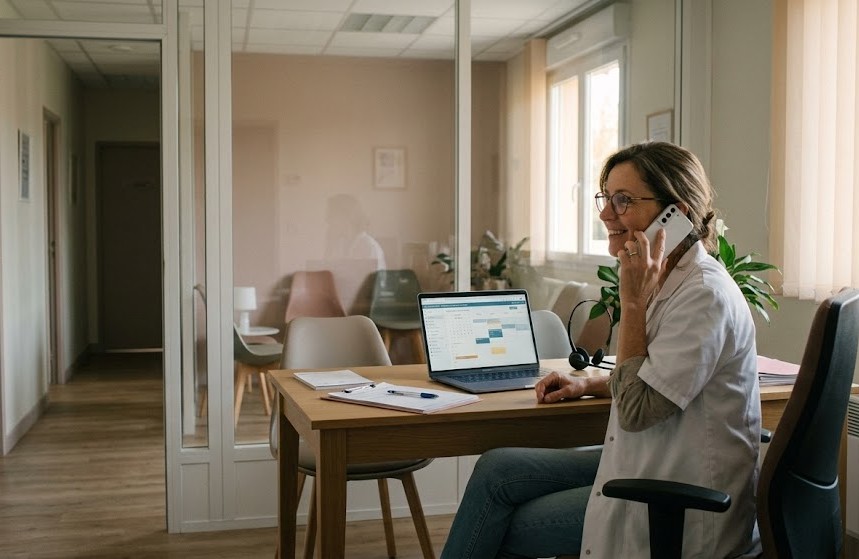 bénéfices du télésecrétariat pour un petit cabinet